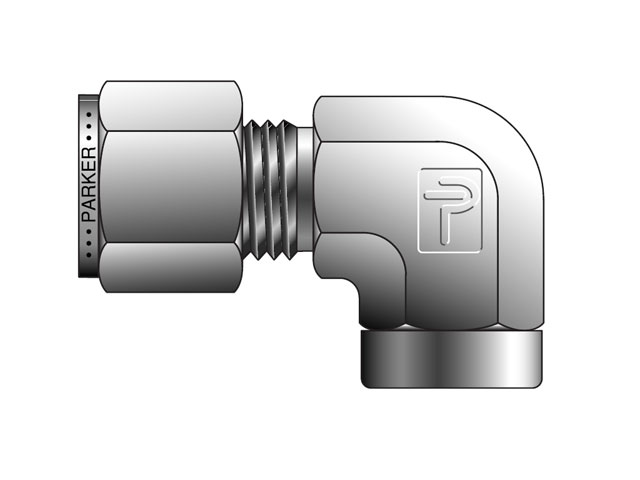 A-LOK Metric Tube NPT Female Elbow - FEL