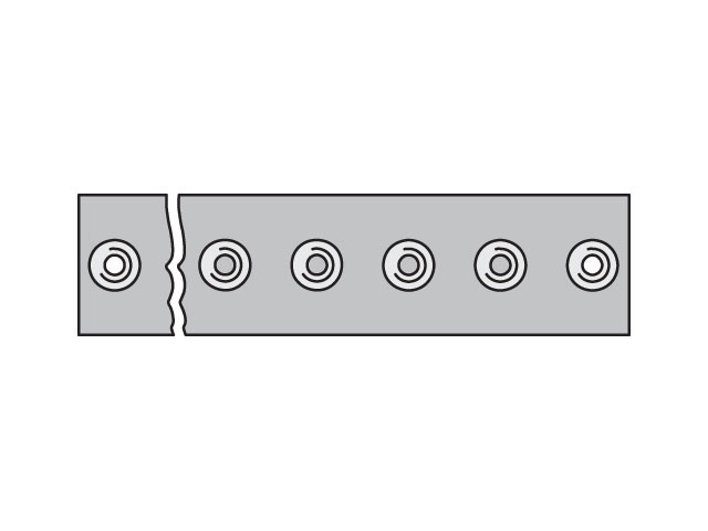 APRA1X Metric Standard Series APRA Weld Plate – Strip