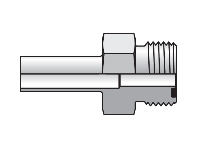 4-4X035 LOHT3-SS Seal-Lok ORFS Straight LOHT3