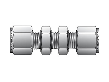 WBZ 15-15-B CPI Metric Tube Bulkhead Union - WBZ